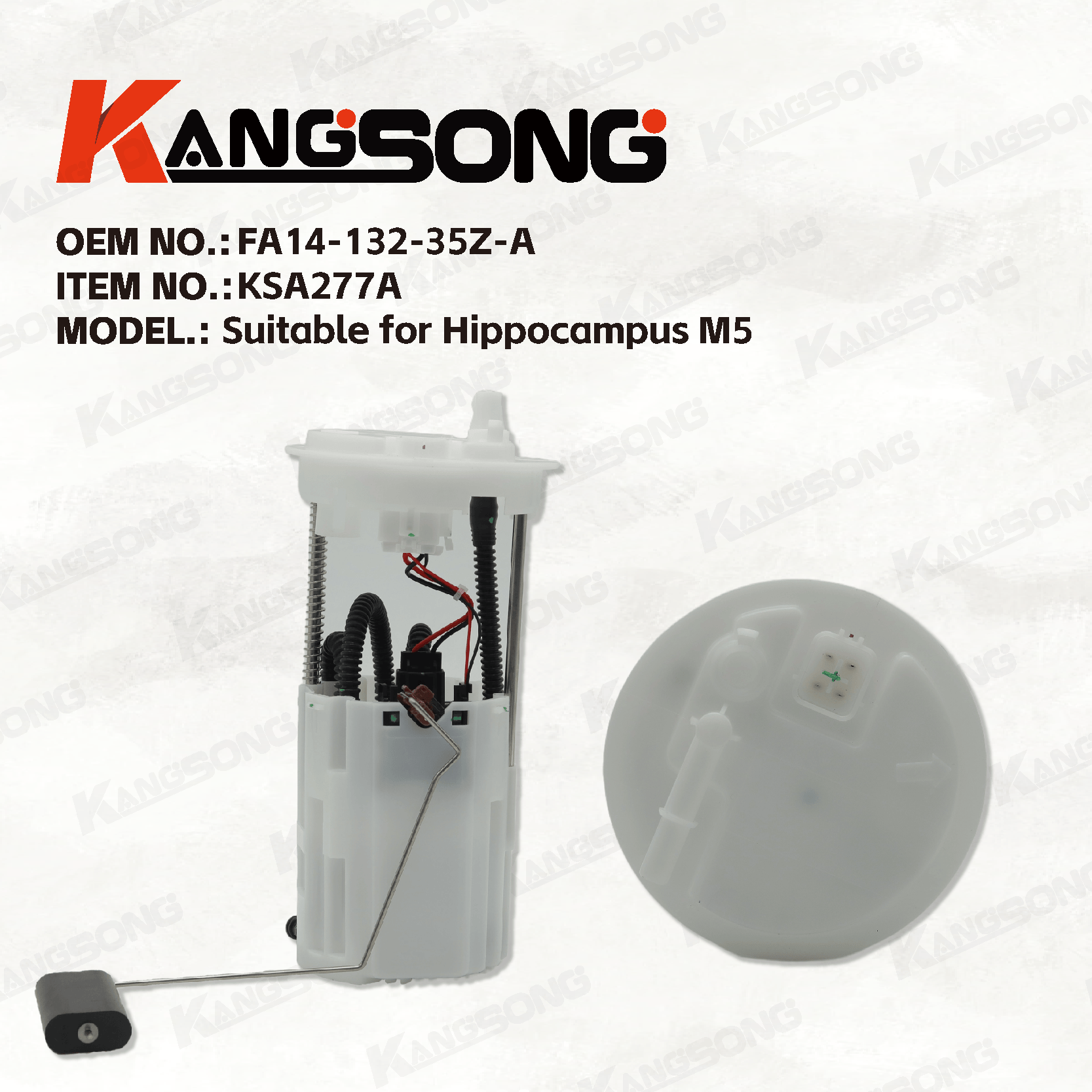 Fuel Pump Module Assembly Compatible with Hippocampus M5/FA14-132-35Z-A