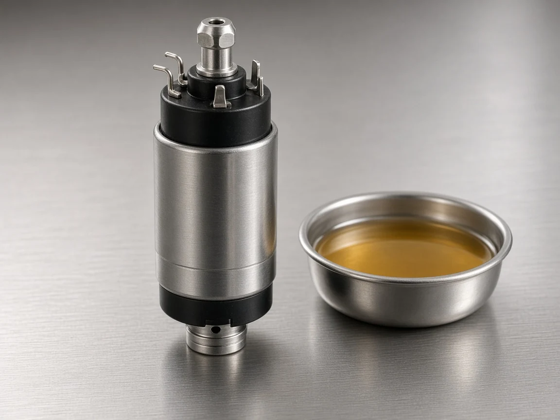 What Causes High Pressure Fuel Pump Failure? Contamination, Lubricity, Starvation Electric fuel pump with fuel-film context for lubricity and supply discussion