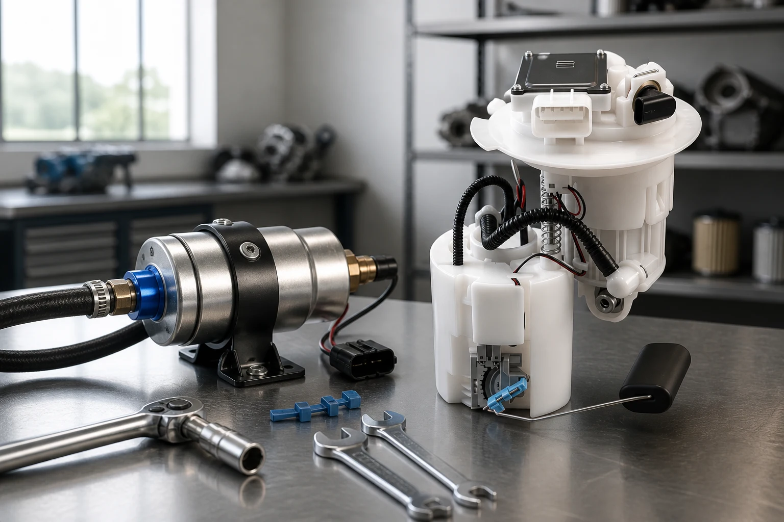 External Fuel Pump Vs Internal: Comparison Guide External vs internal electric fuel pump mount comparison cover