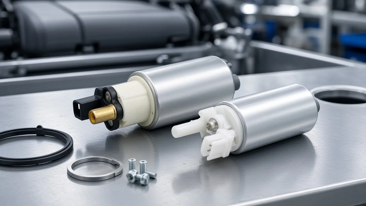 What Is a Fuel Pump Used For? Fuel pump kit prepared for in-tank module service context