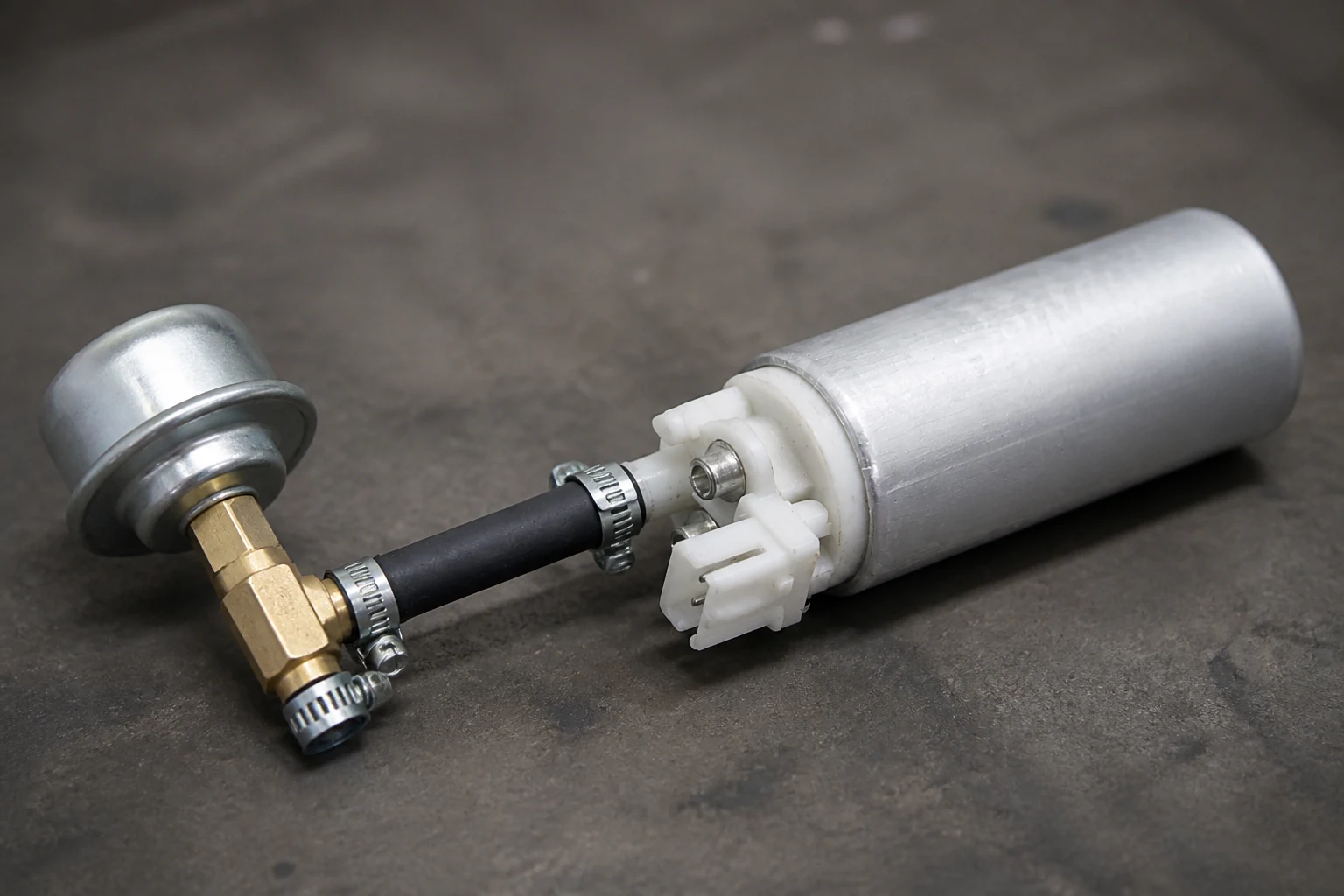 Low-Pressure Electric Fuel Pumps for Carburetor Requests: Define the System First Pressure gauge teed into the soft outlet line of a low-pressure electric fuel pump