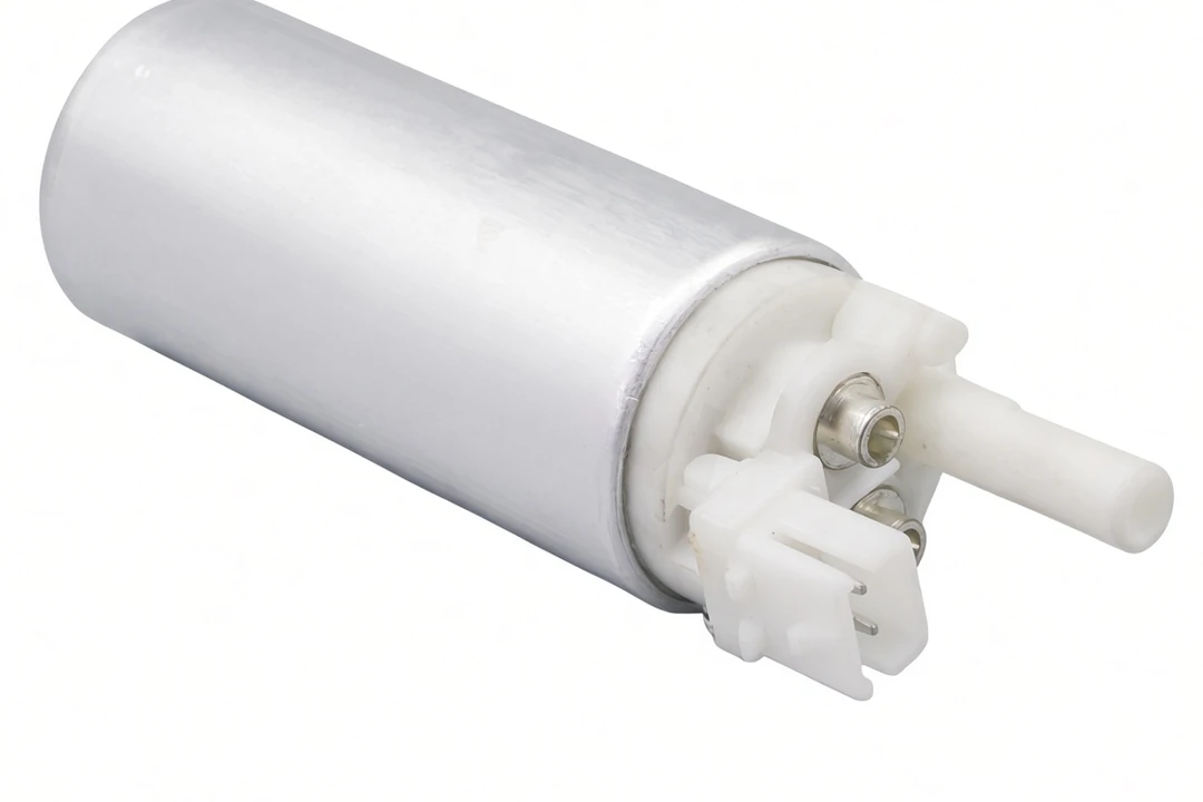 Which carton a fuel caddy with pump line is allowed to pull Metal canister body of an electric fuel pump, shown here as the engine form and not as a yard caddy