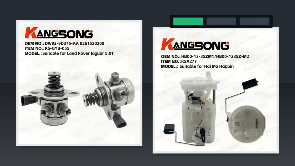 featured fuel pump electrical connection