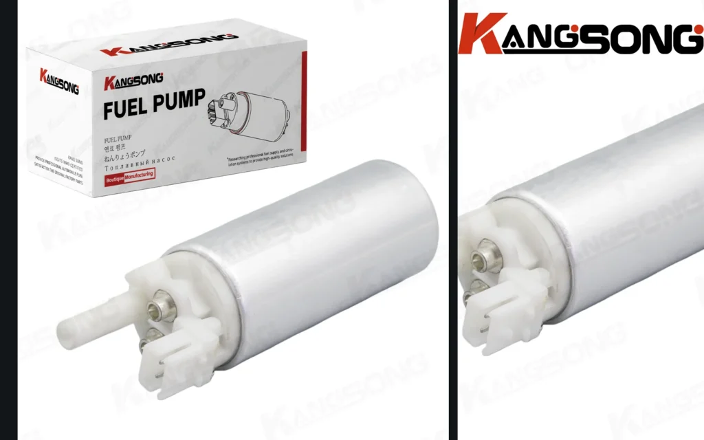 Kangsong electric fuel pump kit photos used as order context for a pressure-regulator purchase