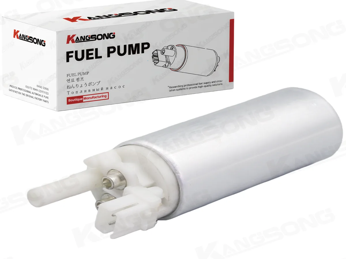 Which Fuel Pump Sensor Name the Sheet Is Printing Kangsong electric fuel pump beside its fuel-pump carton for a naming decision