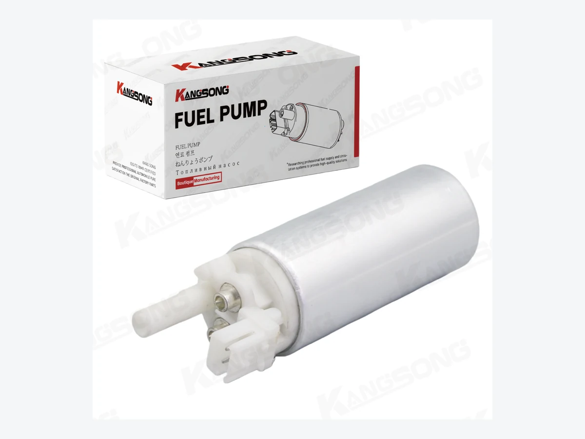 Product photo of the KS-360501 electric gasoline fuel pump with installation kit