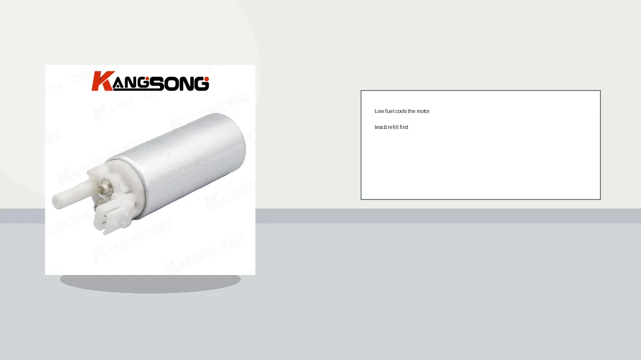 KS-360501 kit on a counter next to a low-fuel listen before a pump order
