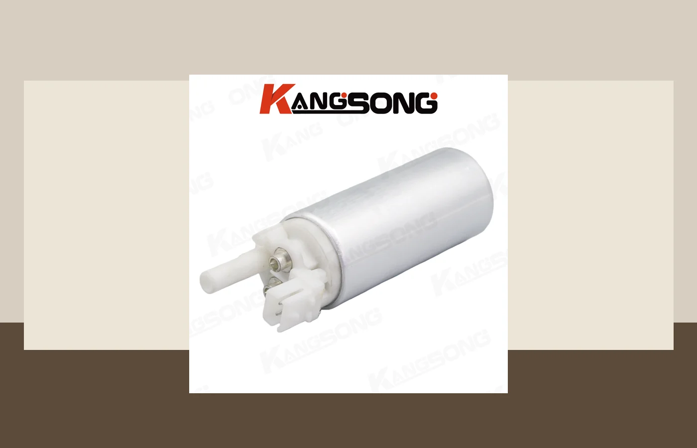 Mechanical Fuel Pump vs Electric: Cam Lever or Motor Kangsong electric fuel pump canister on a counter, the motor side of a mechanical versus electric order